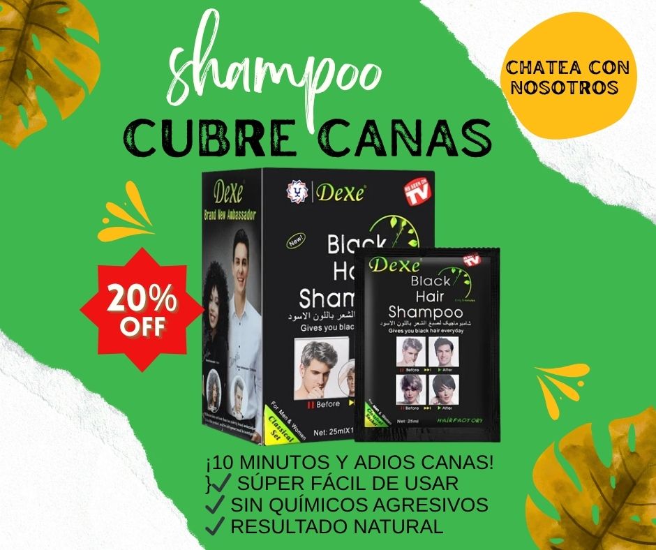 SHAMPOO CUBRE CANAS