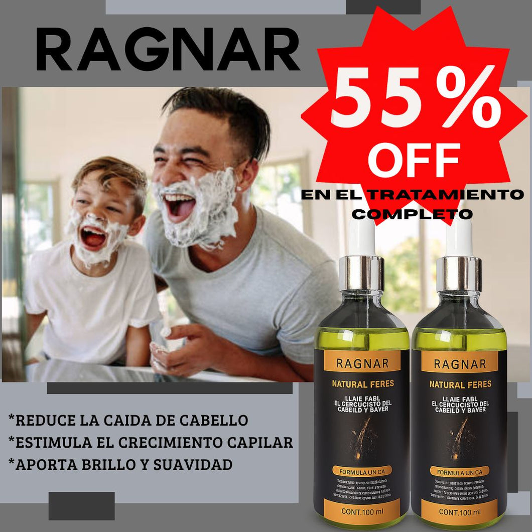 RAGNAR - Elixir para el crecimiento capilar 100% Efectivo